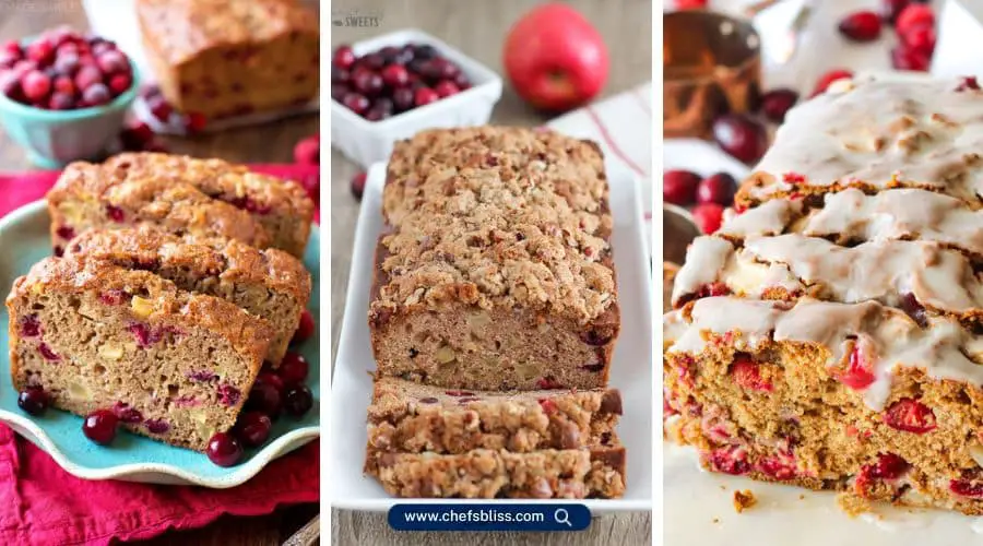 cranberry apple sweet bread recipes