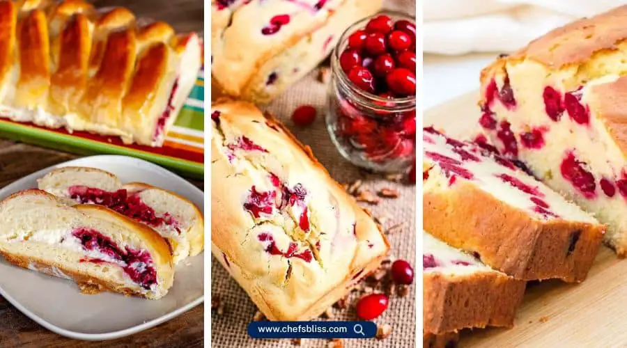 cranberry cream cheese bread recipes