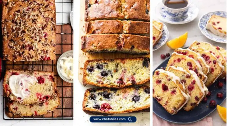 cranberry fruit bread loaf recipes