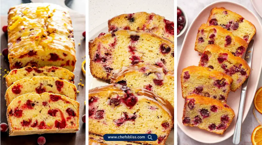 cranberry orange bread recipes