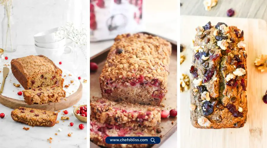 cranberry walnut banana bread recipes