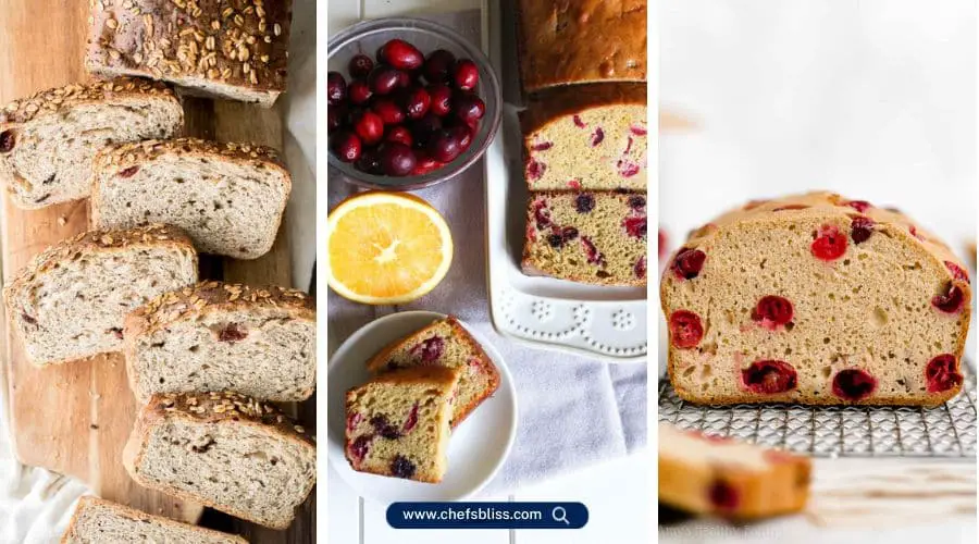 cranberry whole wheat flour bread recipes