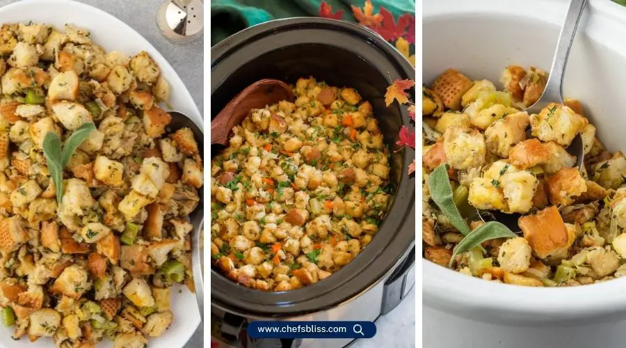 crockpot bread stuffing recipes