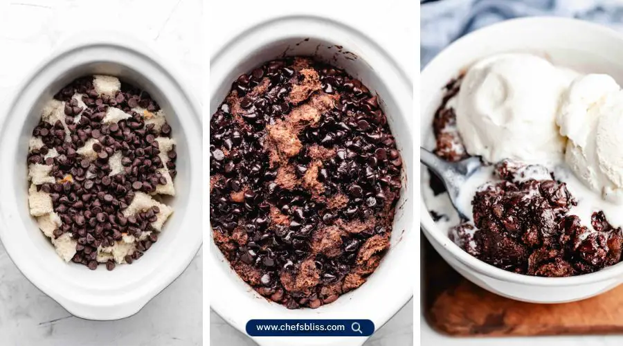 crockpot chocolate bread pudding recipes