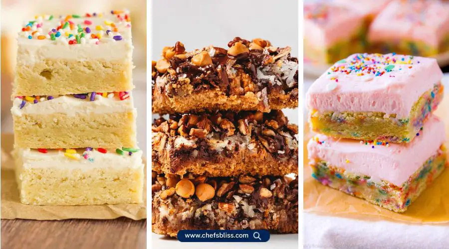 fall cookie bar recipes