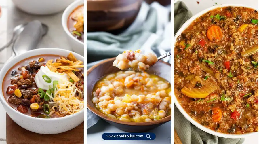 fall crock pot​ soup recipes