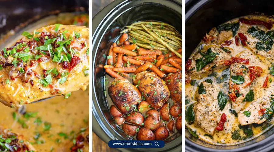 fall crockpot chicken recipes​