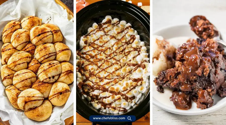 fall crockpot dessert recipes​