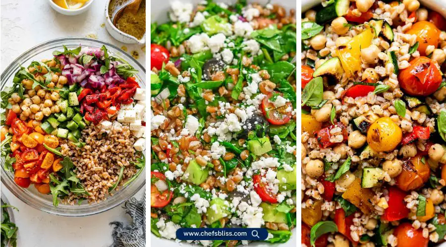 fall farro salad recipes