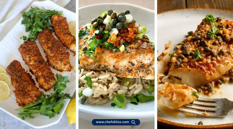 fall halibut recipes​