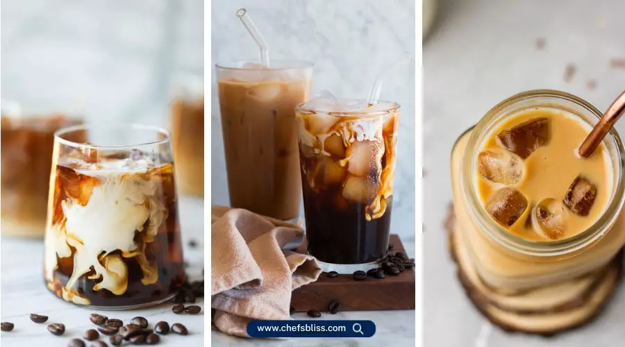 fall iced coffee recipes