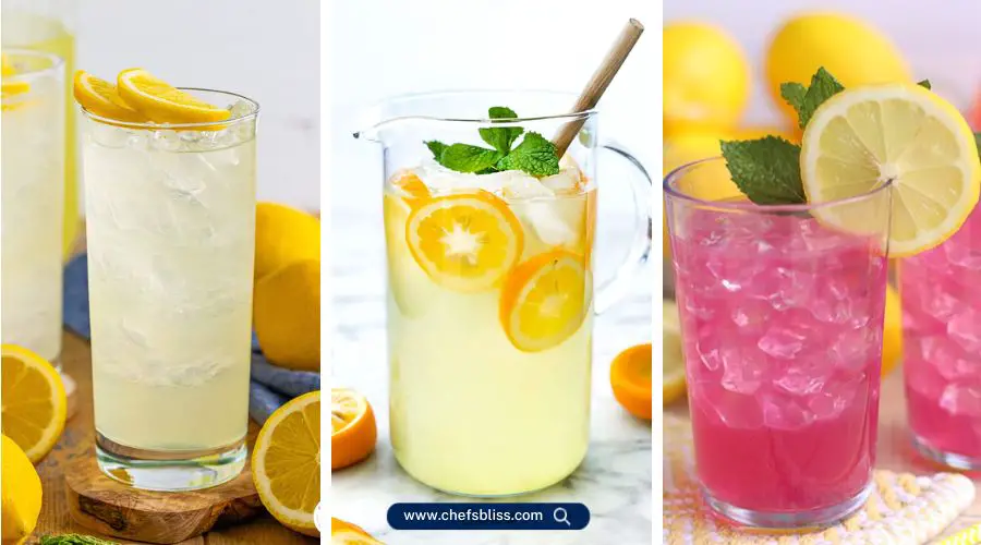 fall lemonade recipes