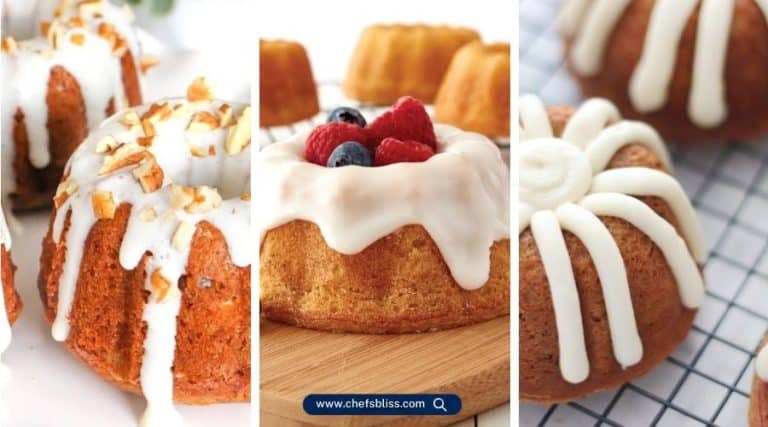 fall mini bundt cake recipes