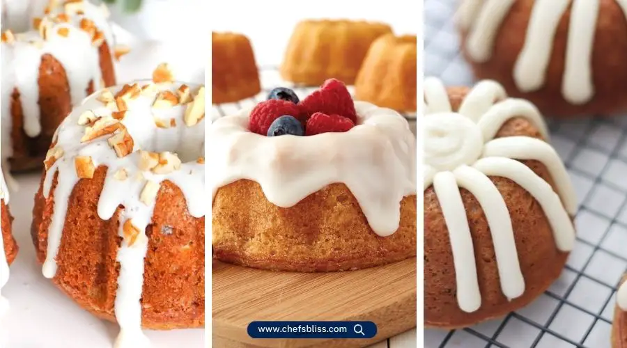 fall mini bundt cake recipes