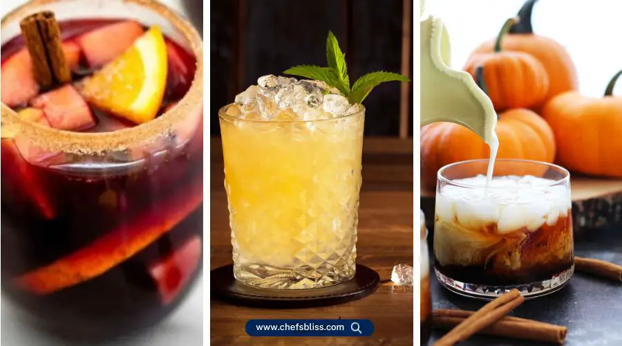 fall mixed drink recipes