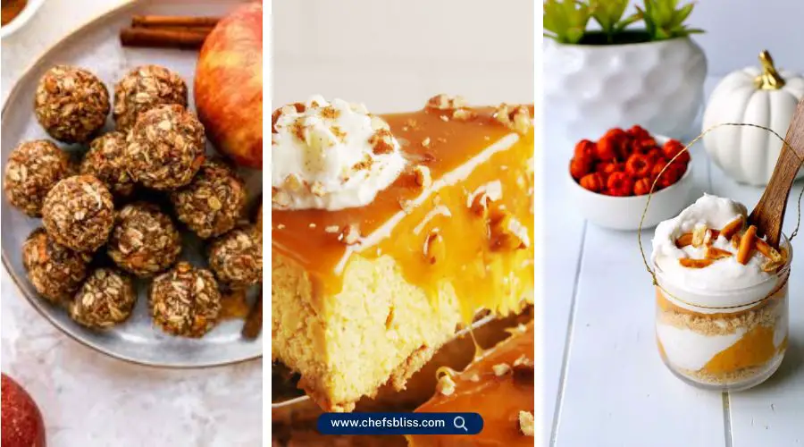 fall no bake recipes