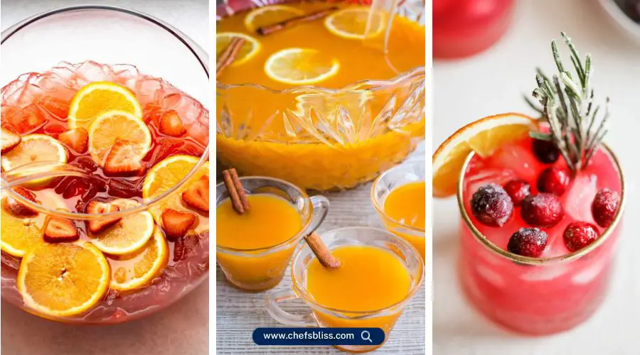 fall party punch recipes