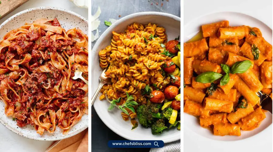 fall pasta recipes​