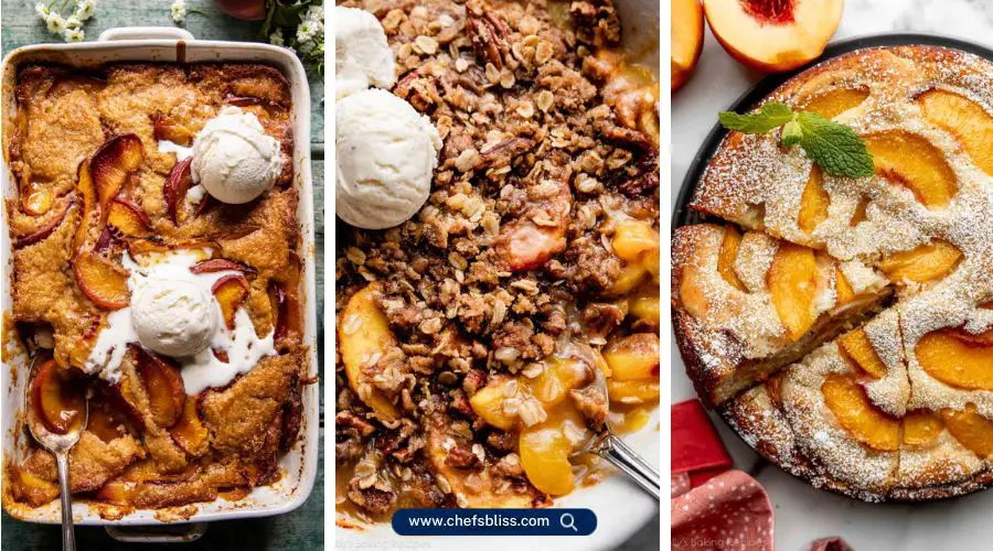 fall peach recipes