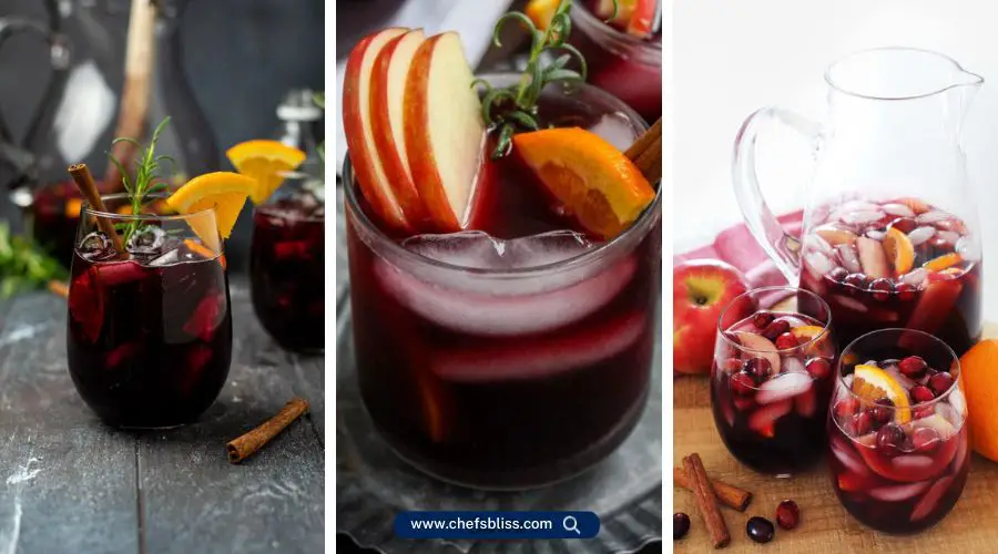 fall sangria recipes​