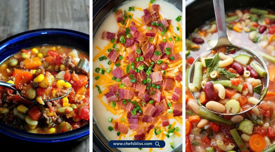 fall slow cooker​ soup recipes