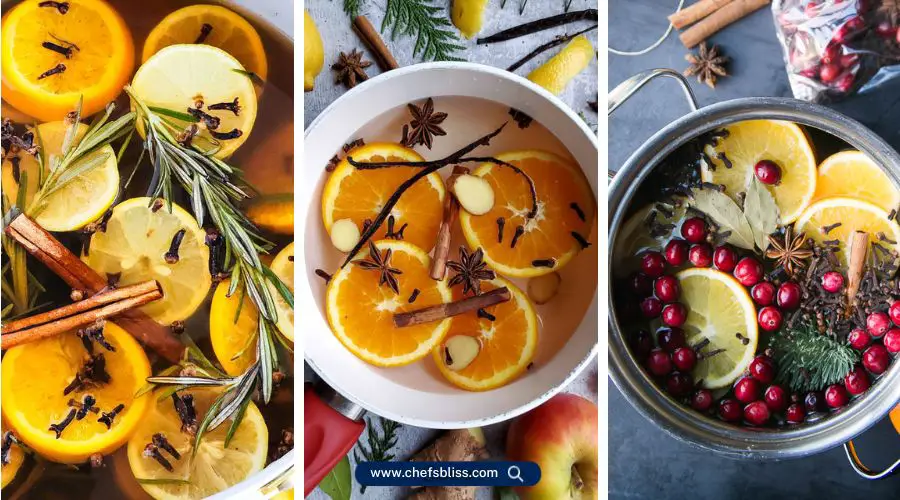 fall stovetop potpourri recipes