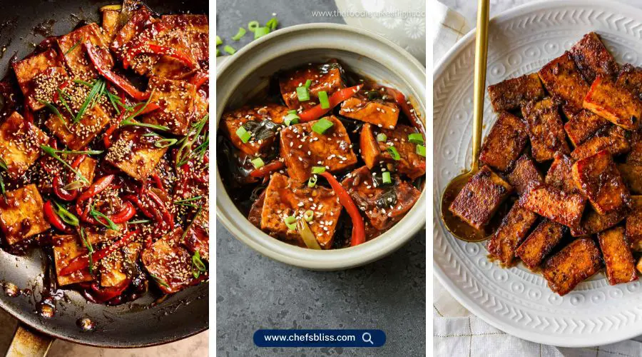 fall tofu recipes​