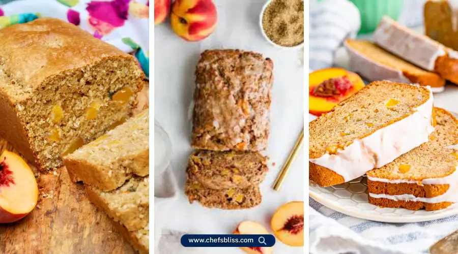 fresh peach bread recipes