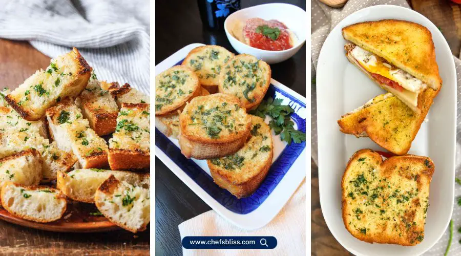 garlic bread breakfast recipes