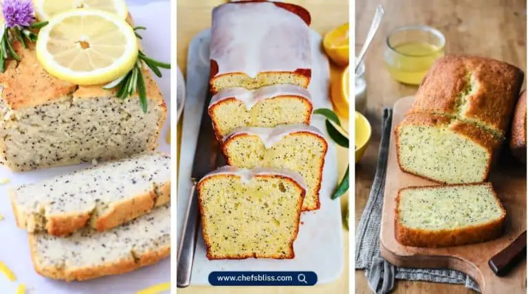 lemon poppy seed bread recipes