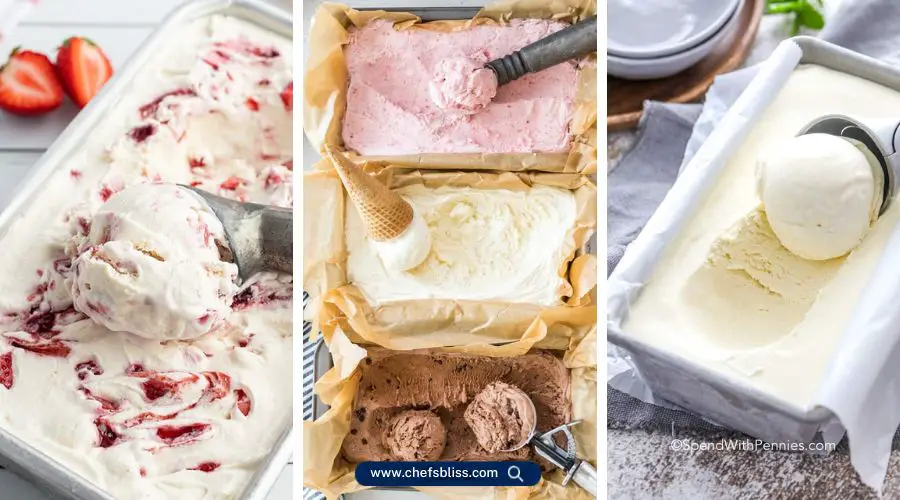 low carb no churn ice cream recipes