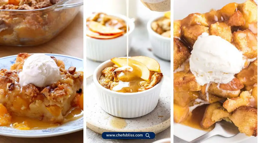 peach bread pudding recipes