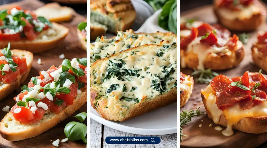 pillsbury french bread appetizer recipes