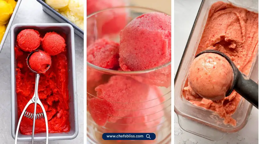 sorbet ice cream maker recipes