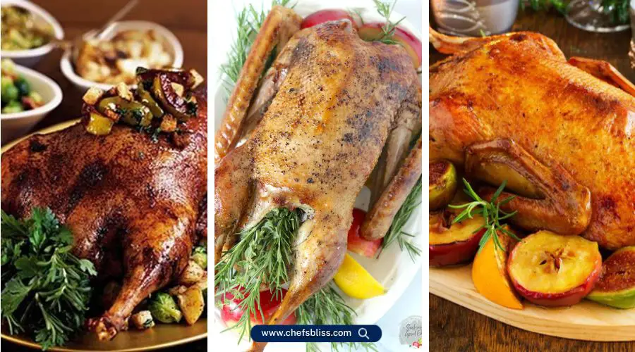 thanksgiving goose recipes