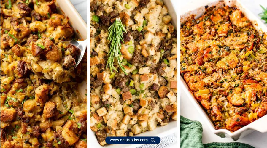 thanksgiving sausage dressing recipes