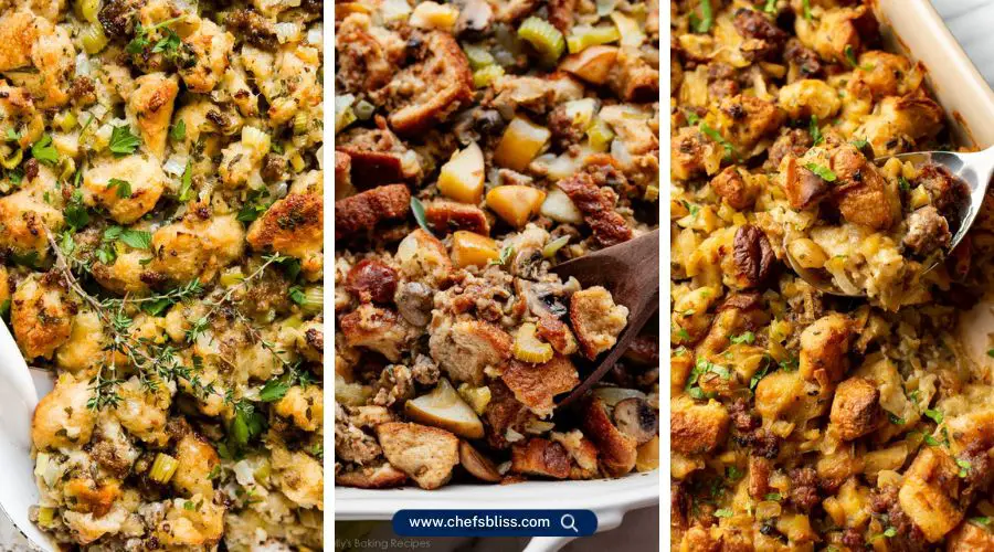 thanksgiving sausage stuffing recipes