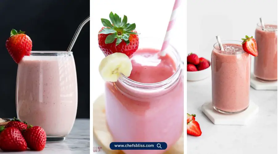 vitamix strawberry banana smoothie recipes