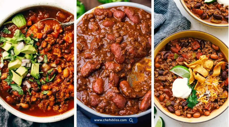 winter chili recipes​