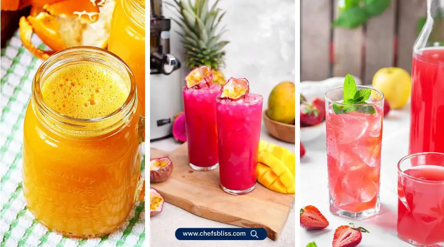 winter fruit juice recipes