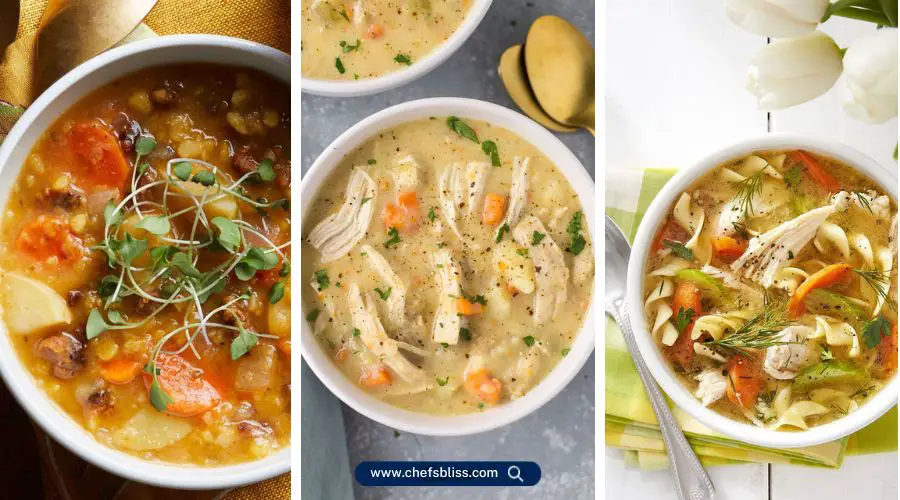 winter low fat soup recipes​