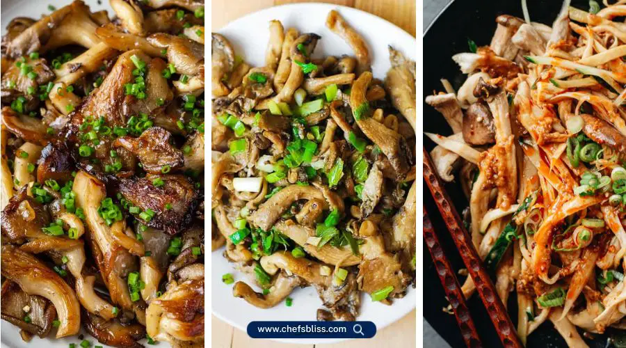 winter oyster mushroom recipes