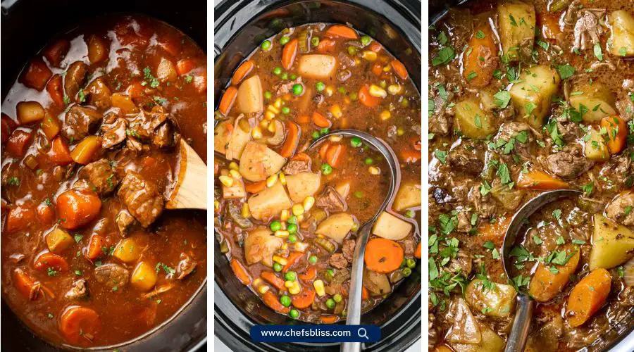 winter slow cooker stew recipes