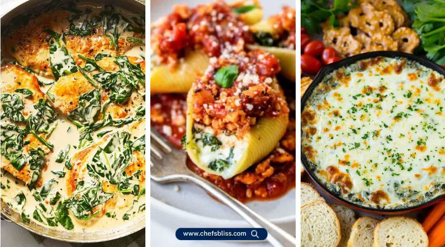 winter spinach recipes