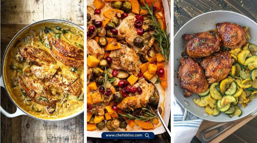 winter squash and chicken recipes