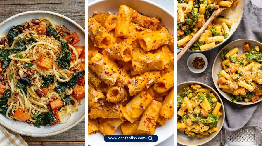 winter squash pasta recipes​