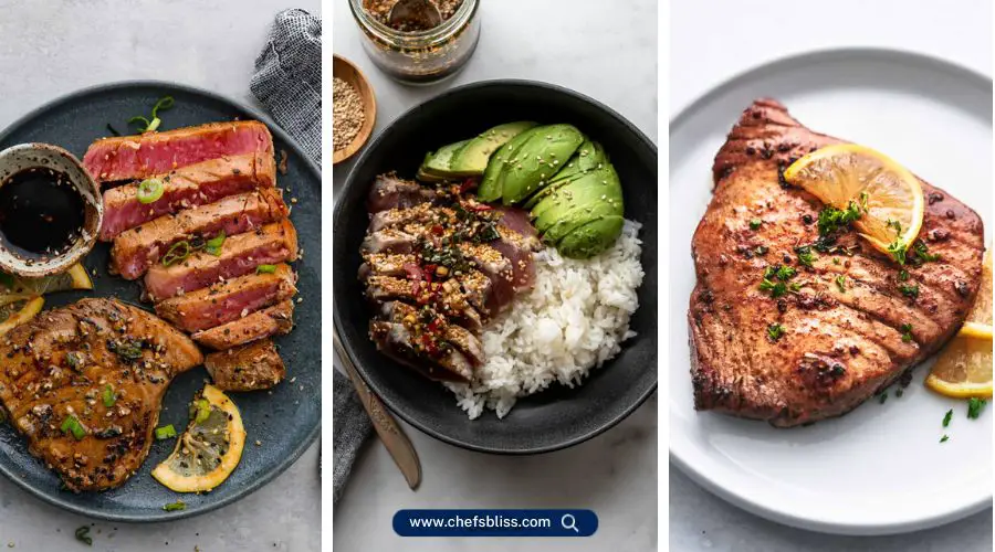 winter tuna steak recipes​