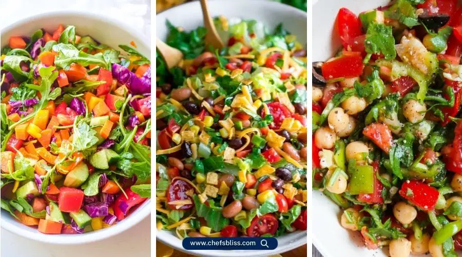 winter vegetarian salad recipes