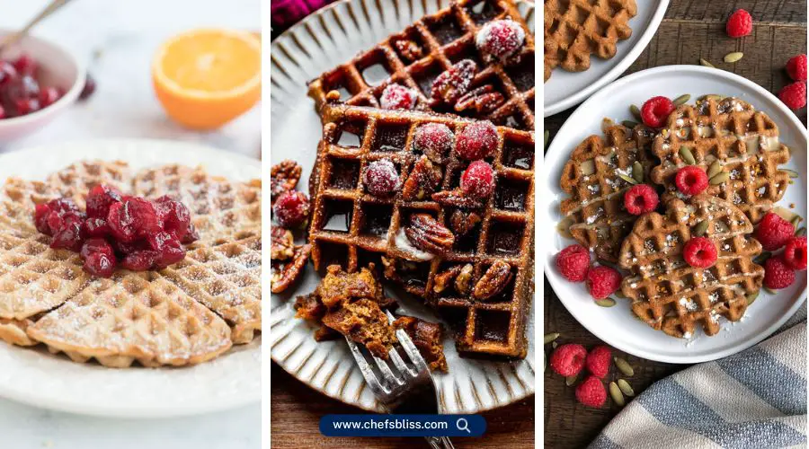 winter waffle recipes​