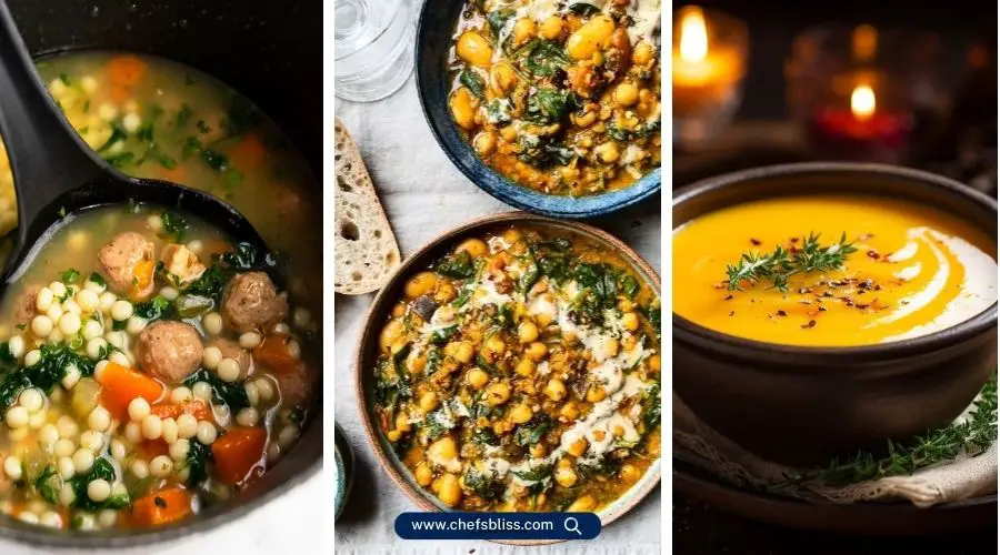 winter warmer soup recipes​